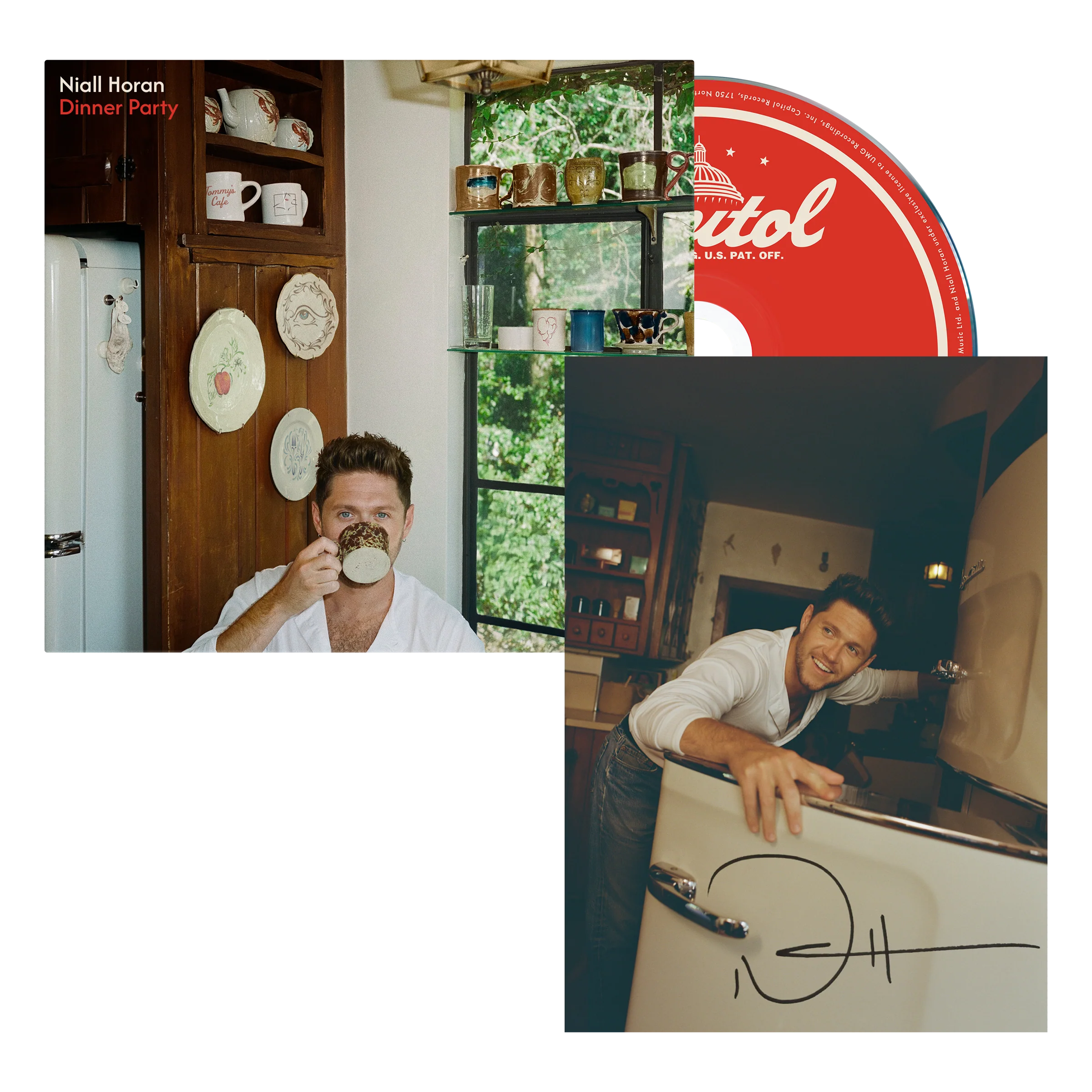 Dinner Party - CD + Signed Art Card