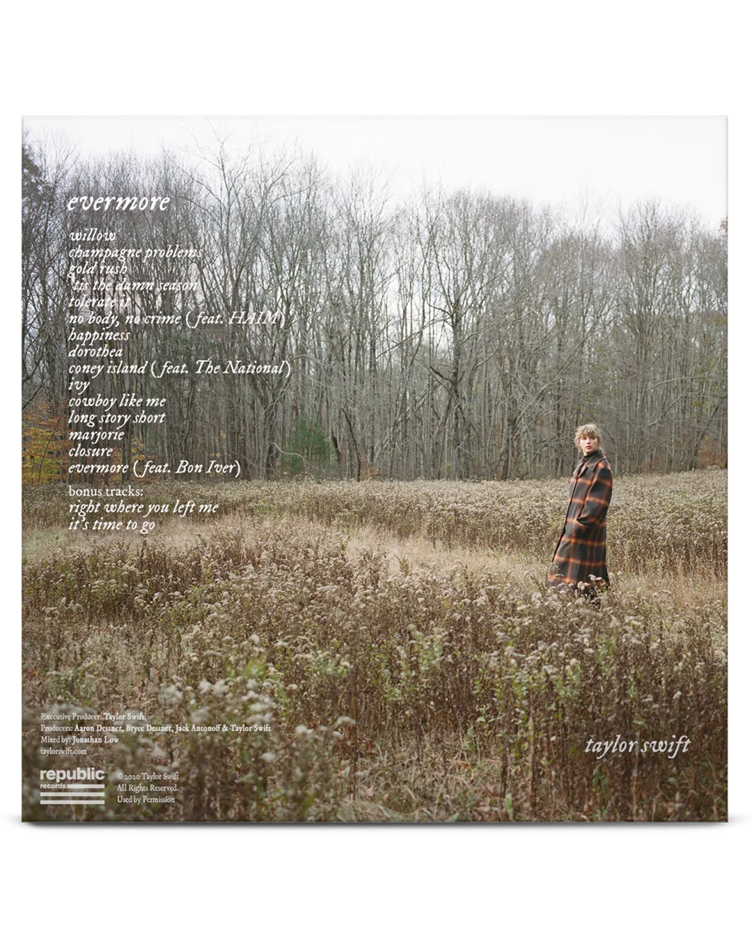 Evermore: Deluxe Green Vinyl 2LP - Image 2