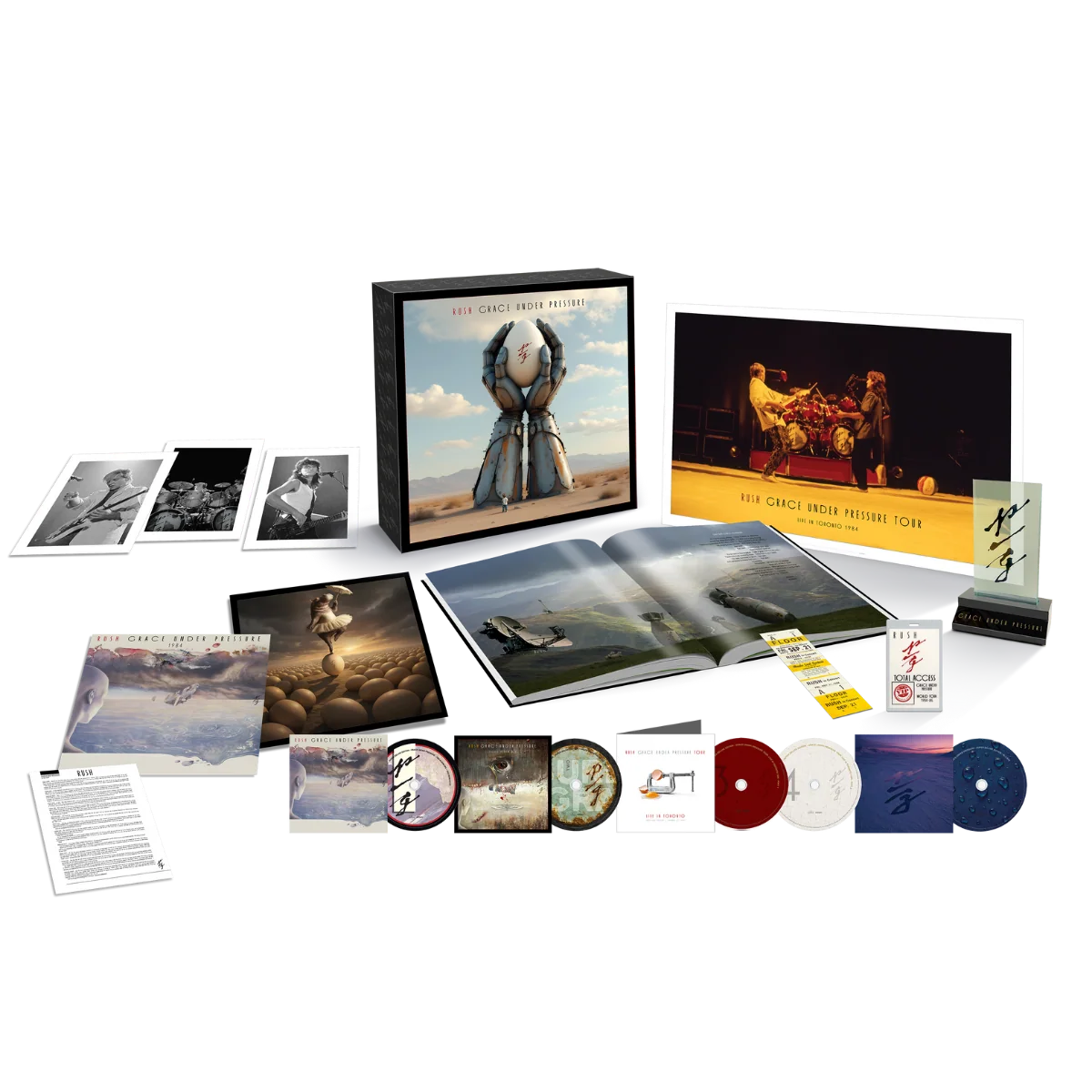 Grace Under Pressure Super Deluxe 4CD + Blu-ray Box Set