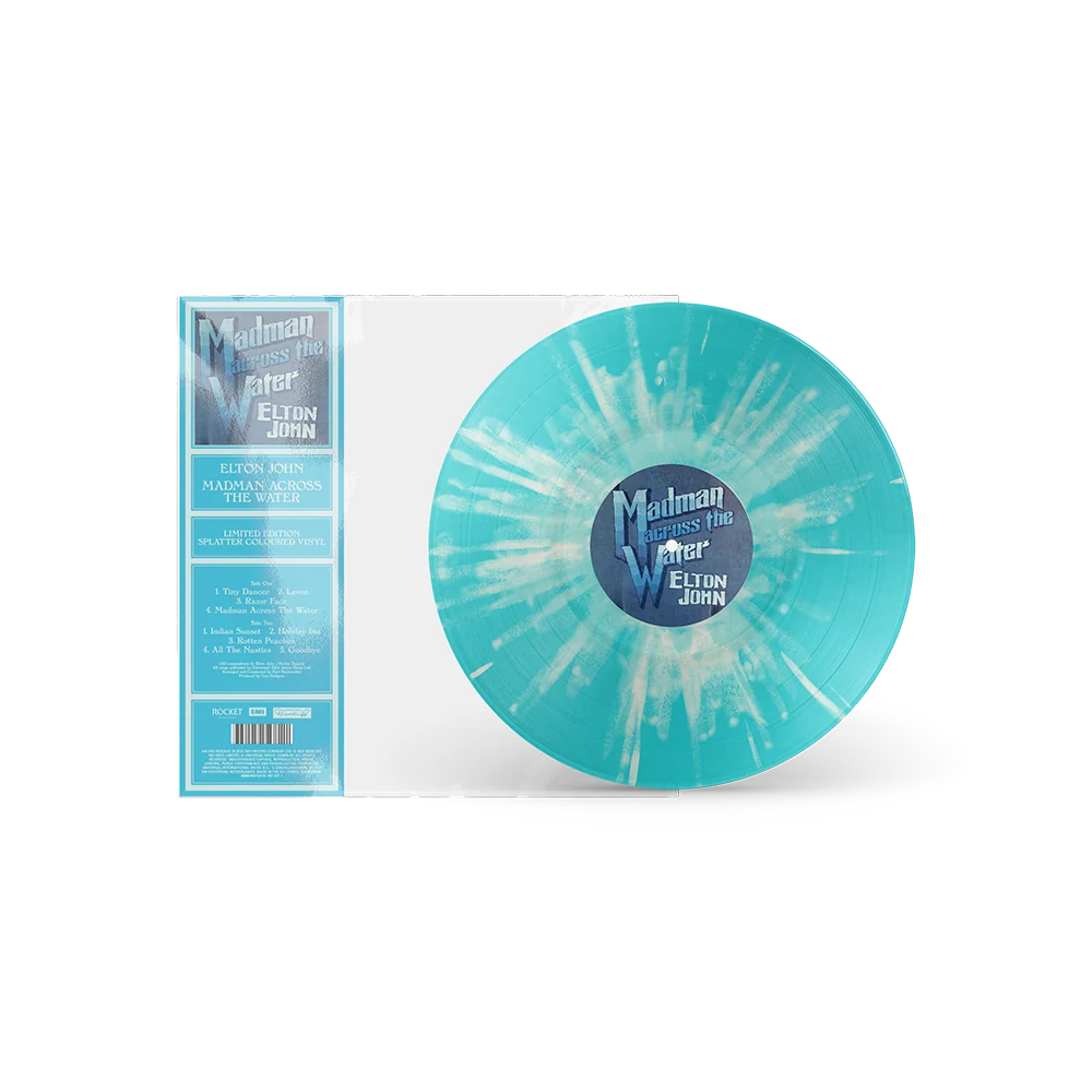 Madman Across The Water: Limited Edition Splatter Vinyl LP