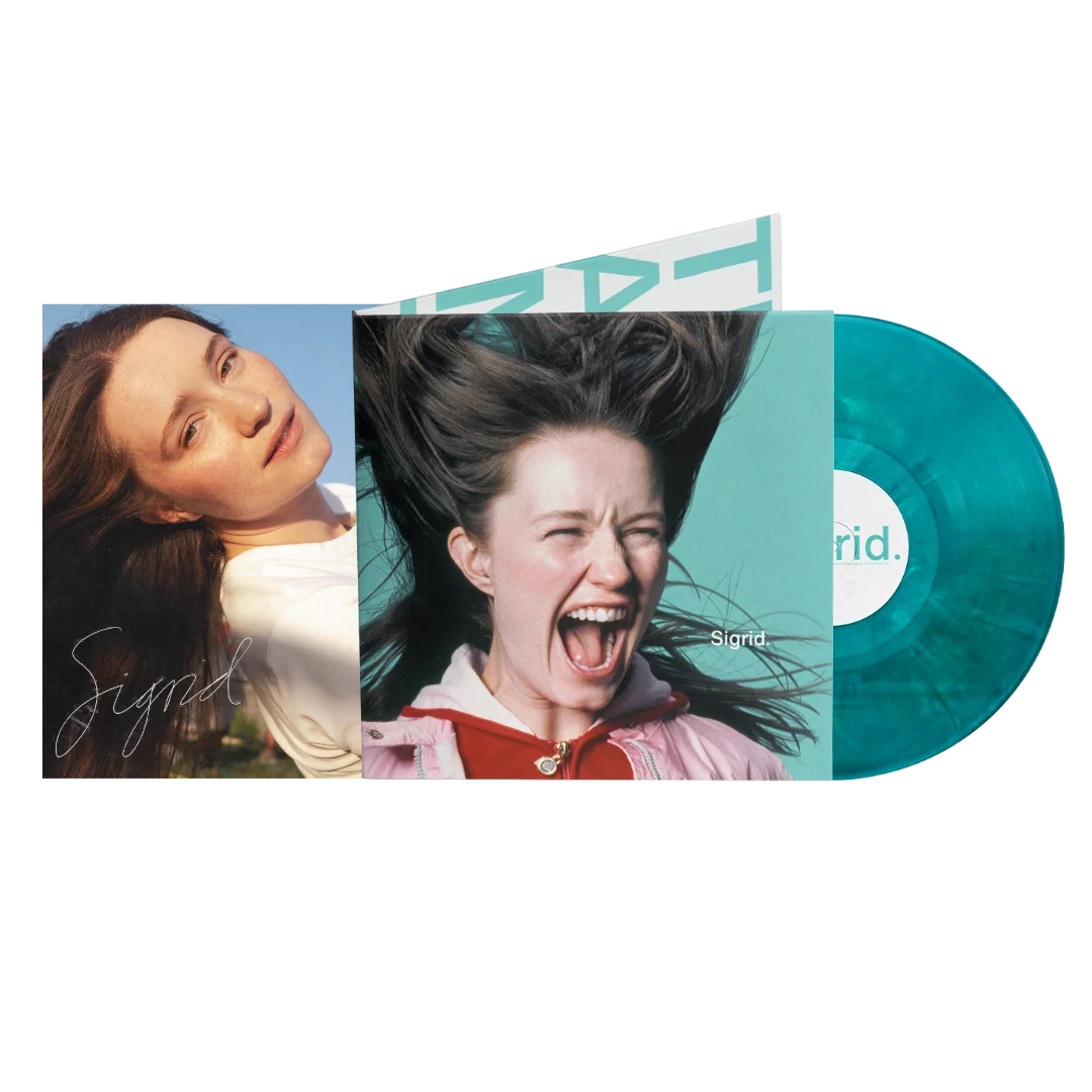 There's Always More That I Could Say - Aquamarine Marble LP + Signed Art Card - Image 5